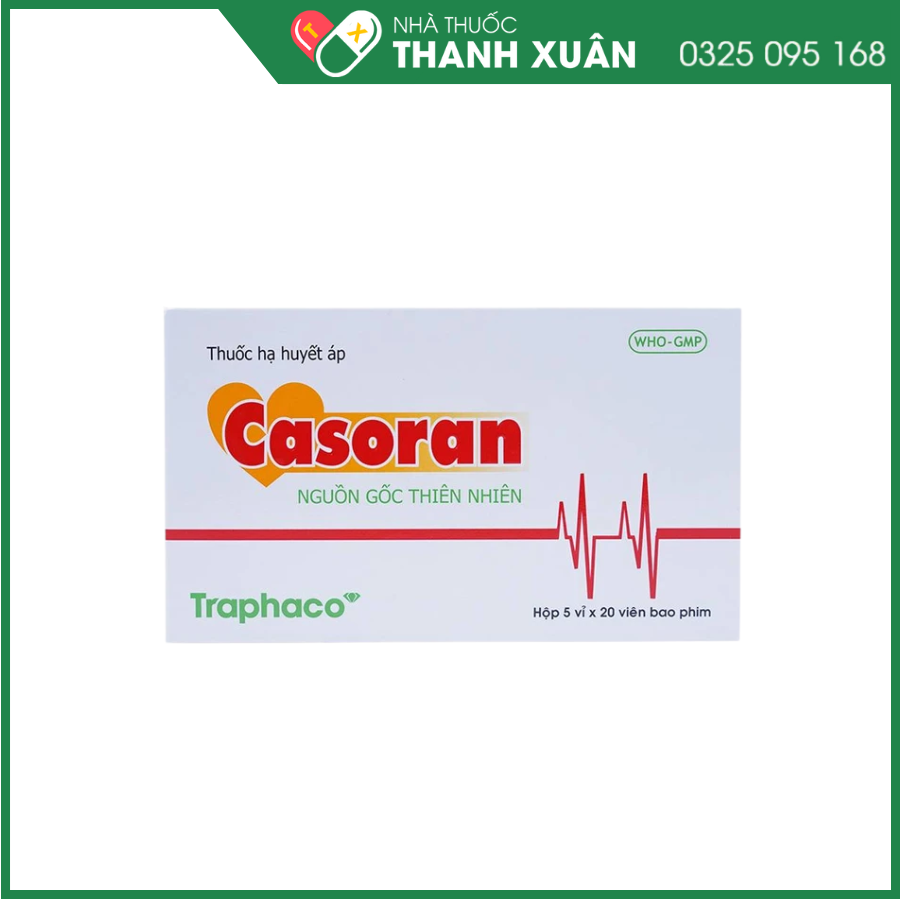 Thuốc hạ huyết áp Casoran