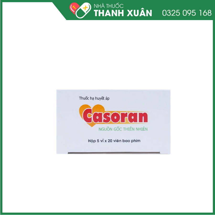 Thuốc hạ huyết áp Casoran