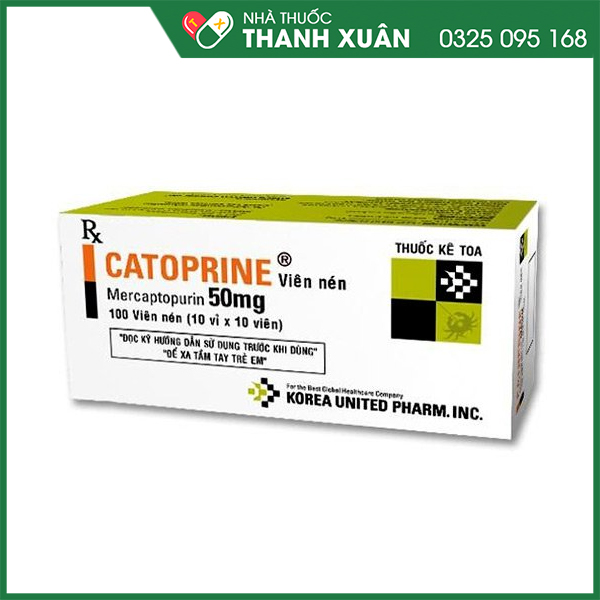 Catoprine điều trị bệnh bạch cầu hiệu quả