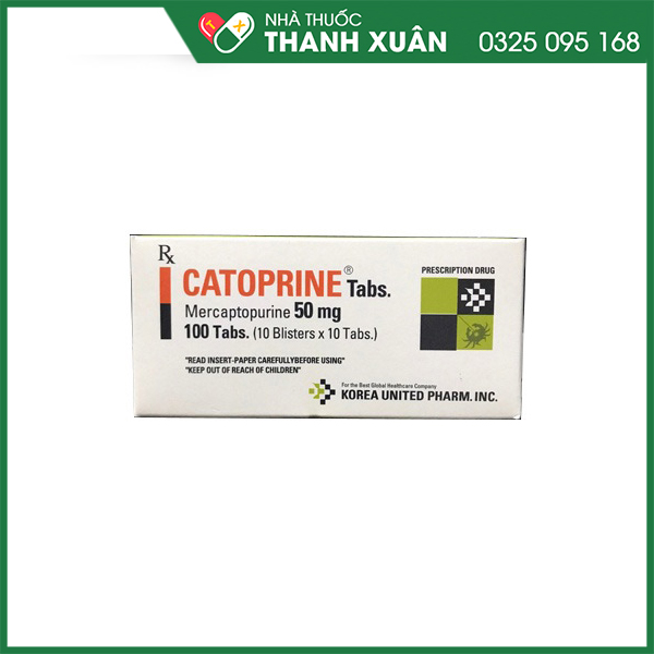 Catoprine điều trị bệnh bạch cầu hiệu quả