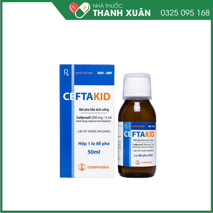 Ceftakid - Điều trị cho bệnh nhân nhiễm trùng đường hô hấp
