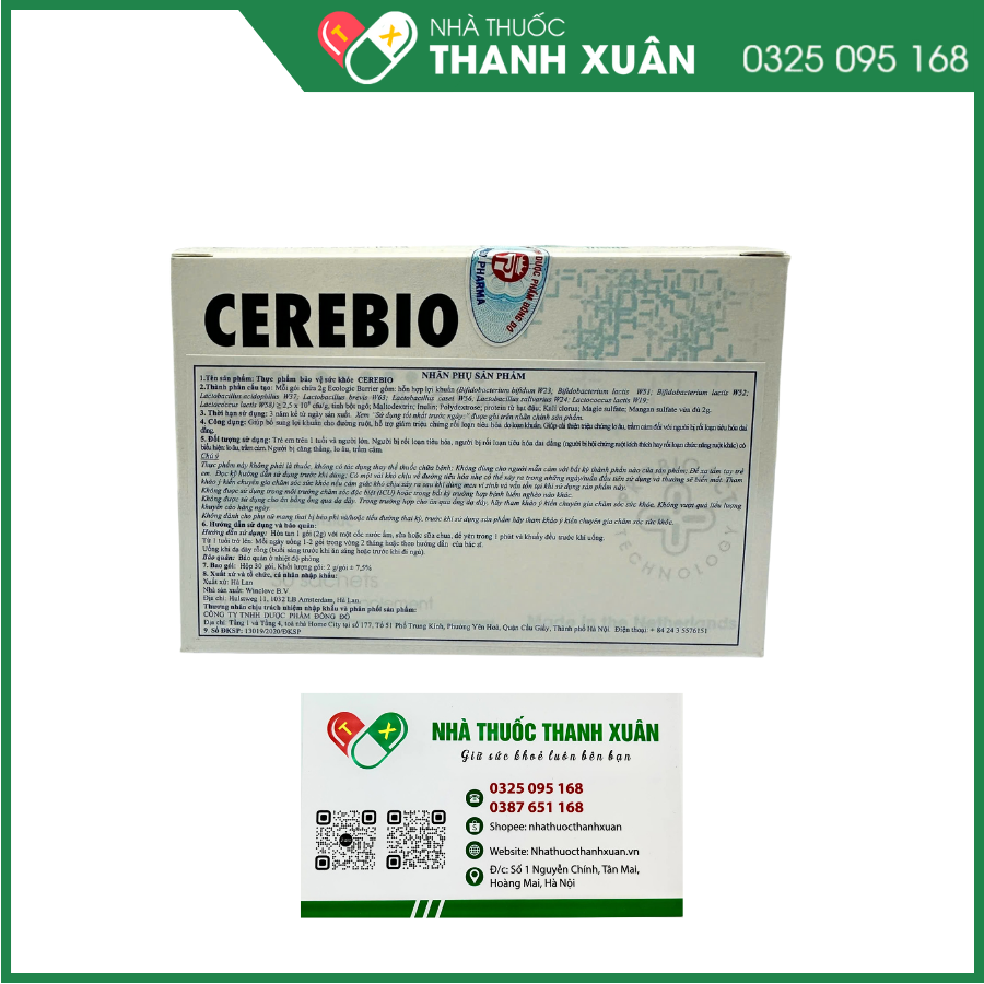 Cerebio men vi sinh cho người trầm cảm