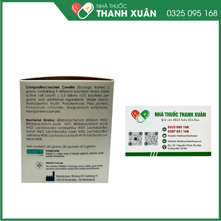 Cerebio men vi sinh cho người trầm cảm