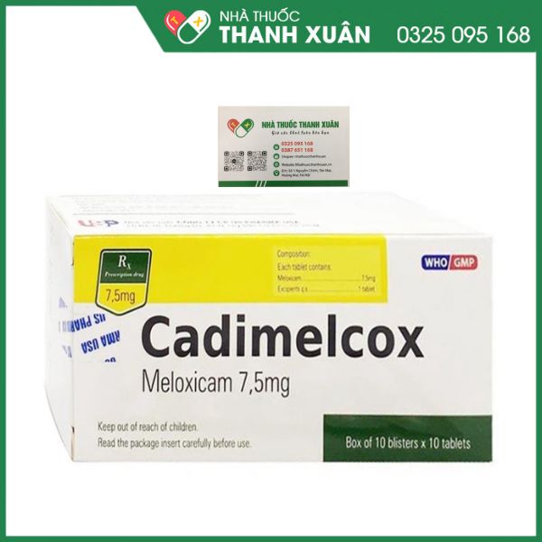 Cidamelcox - Điều trị các cơn đau viêm mãn tính