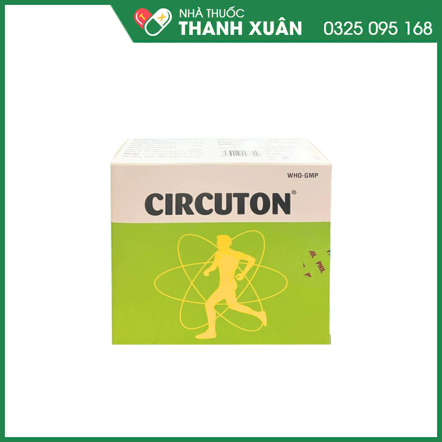 Circuton thuốc cải thiện tuần hoàn máu, điều hòa huyết áp,  tăng cường hệ miễn dịch và có tác dụng chống oxy hóa mạnh