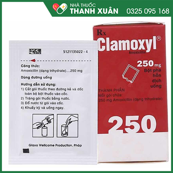 Clamoxyl trị nhiễm khuẩn ở người lớn và trẻ em