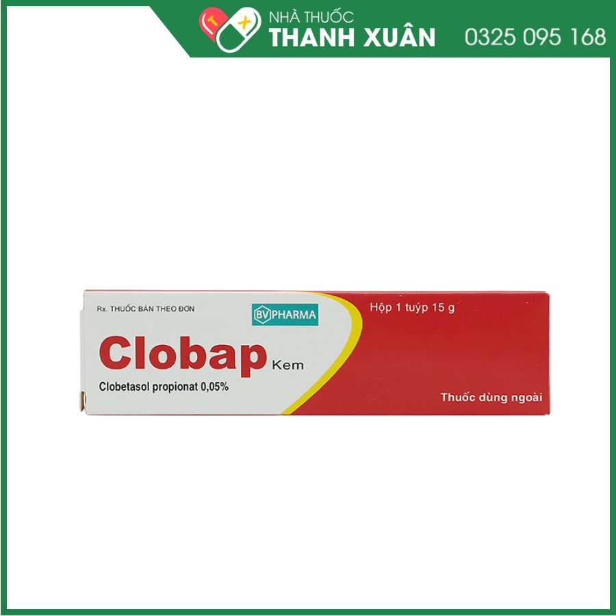 Clobap trị viêm da
