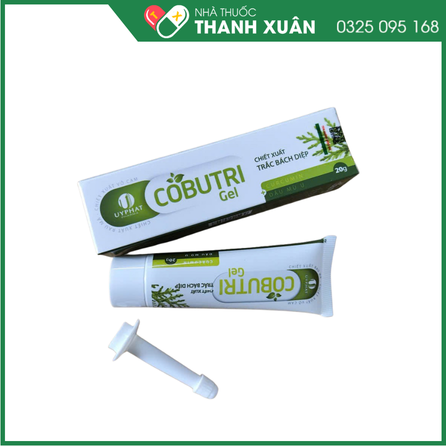 Cobutri Gel - Gel bôi hỗ trợ giảm trĩ nội, trĩ ngoại