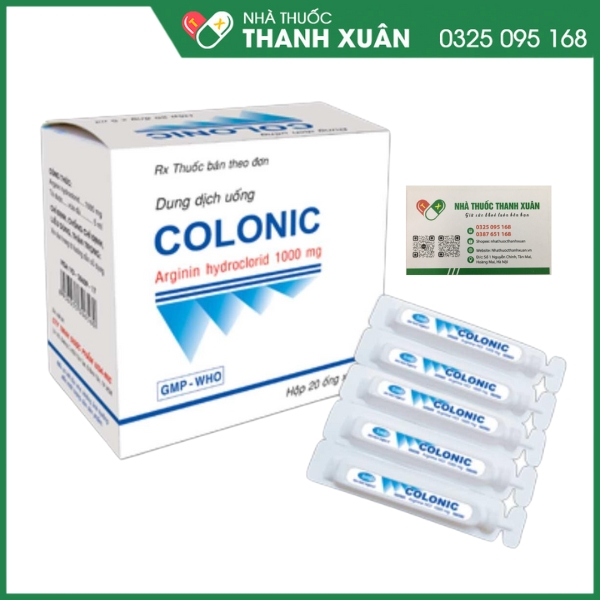 Colonic - Điều trị hỗ trợ các rối loạn khó tiêu