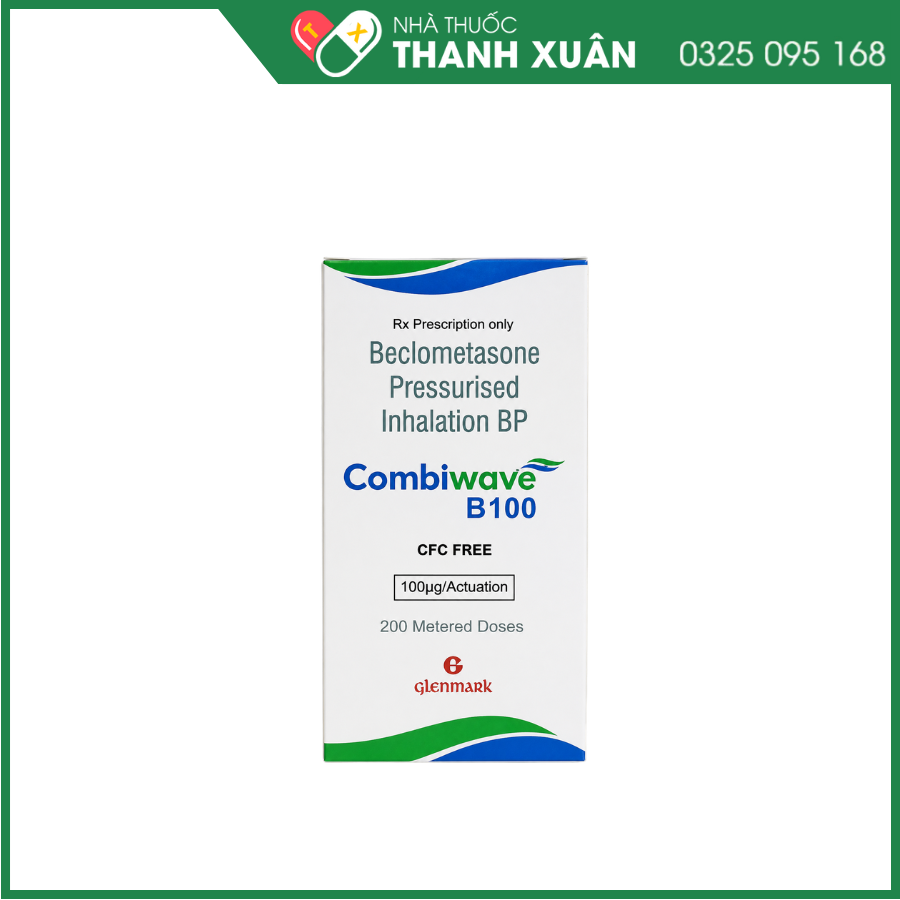 Combiwave B 100 điều trị hen ở người lớn và trẻ em