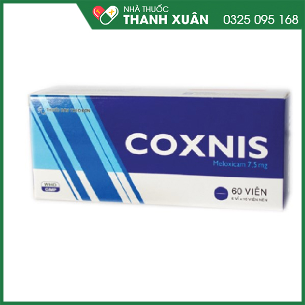 Coxnis thuốc điều trị các bệnh về xương khớp