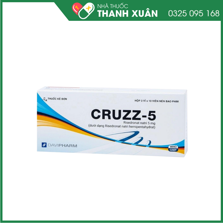 Cruzz-5 điều trị loãng xương ở phụ nữ sau thời kỳ mãn kinh