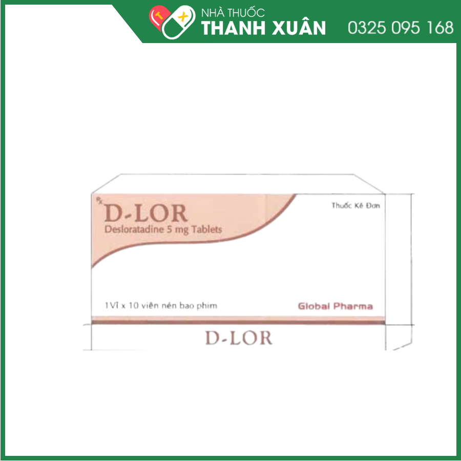 D-LOR điều trị viêm mũi dị ứng theo mùa