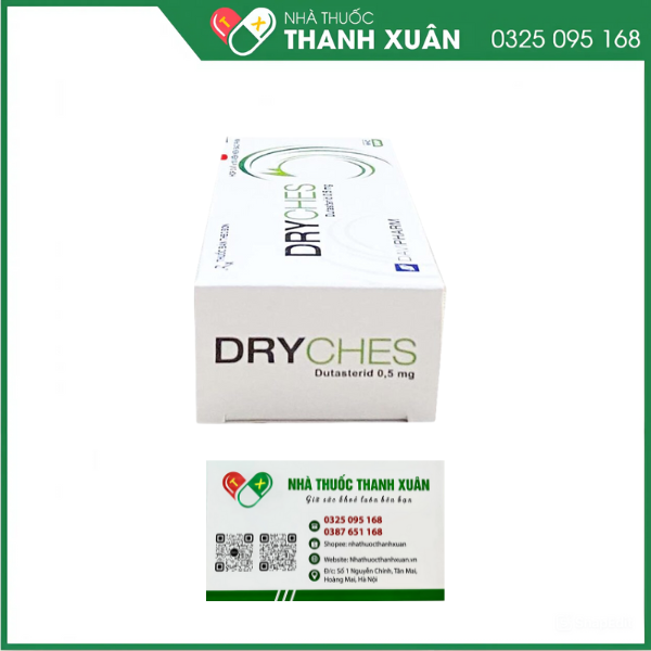 DRYCHES điều trị triệu chứng vừa đến nặng của tăng sản tuyến tiền liệt lành tính