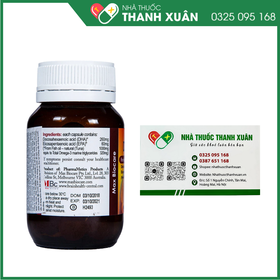 Dasbrain bổ não, tăng cường trí nhớ