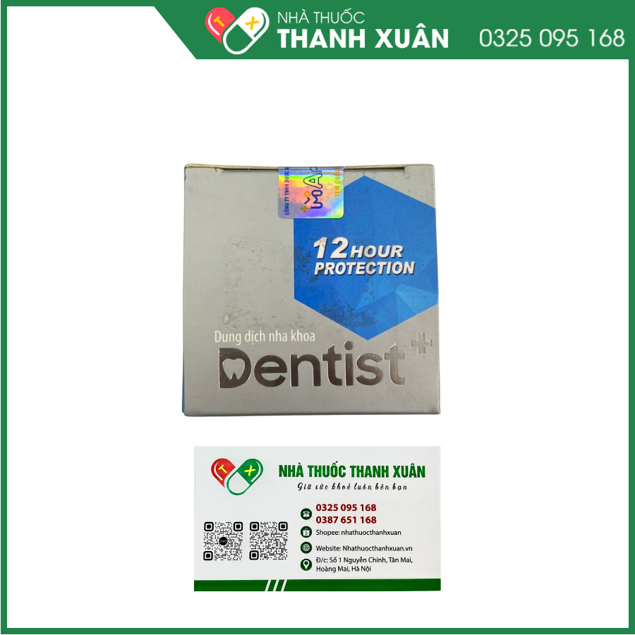 Dung dịch nha khoa Dentist giúp chắc lợi, răng bền