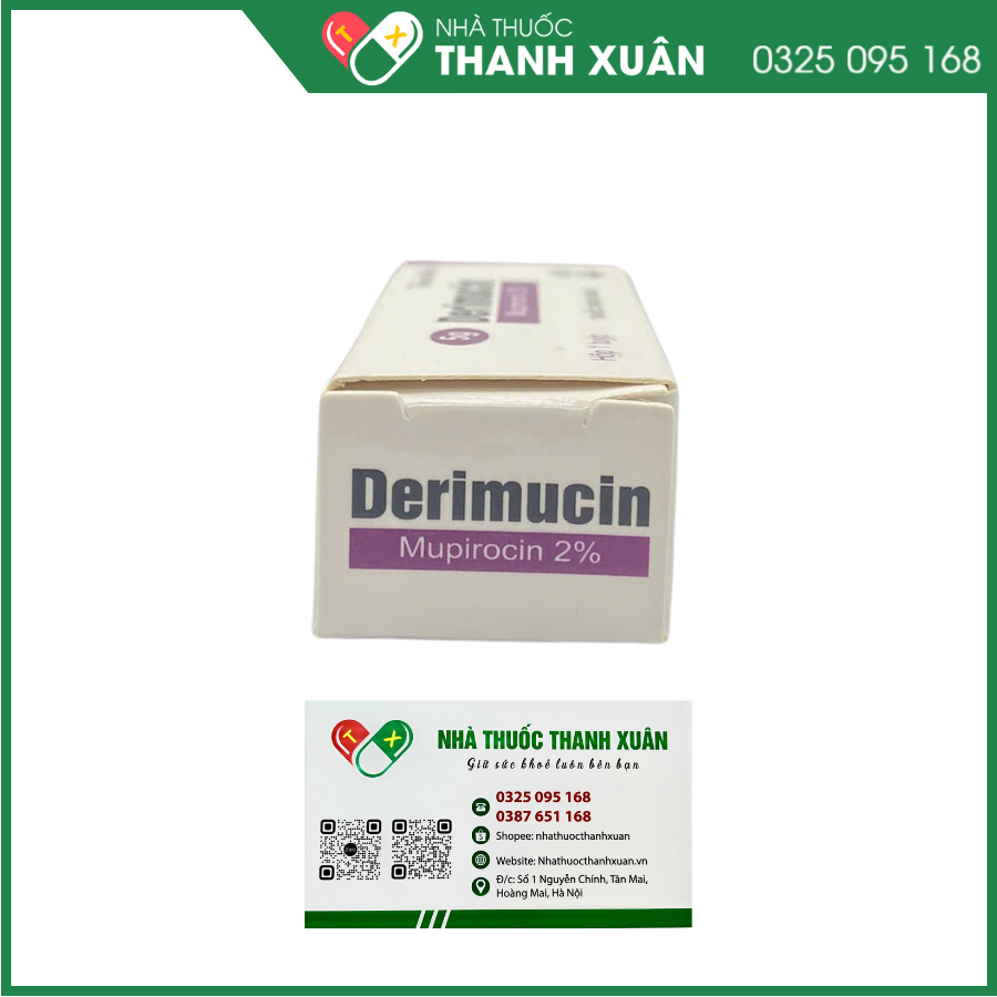 Derimucin - Điều trị nhiễm khuẩn ngoài da