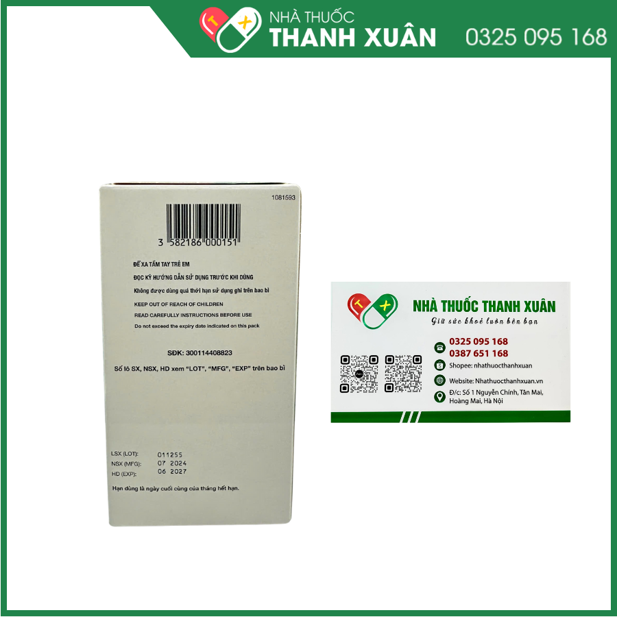 Thuốc Diphereline – điều trị ung thư tuyến tiền liệt và vô sinh nữ