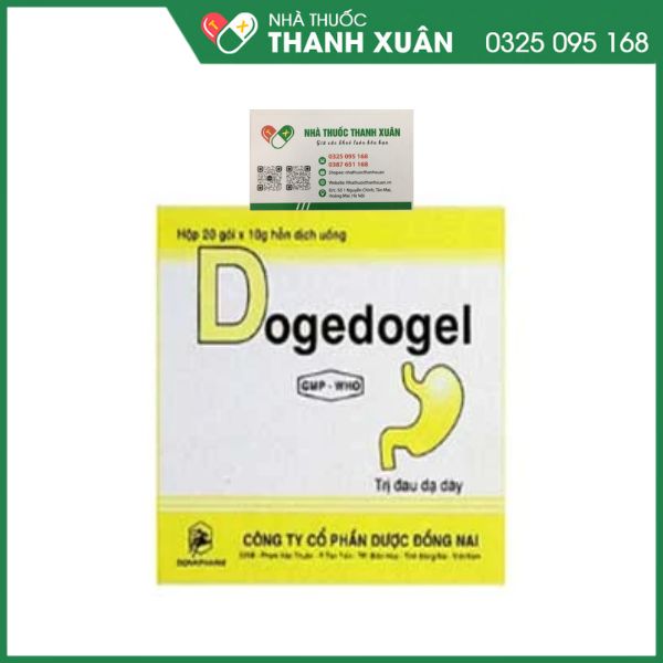 Dogedogel - Điều trị rối loạn tiêu hóa do thừa acid dạ dày