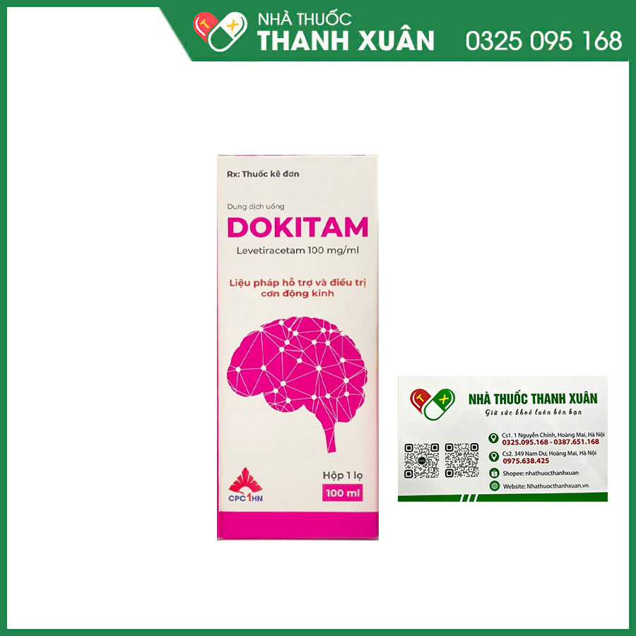 Dokitam thuốc điều trị động kinh