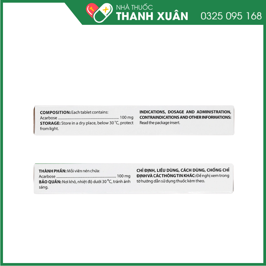 Thuốc Dorobay 100mg Domesco điều trị đái tháo đường týp 2