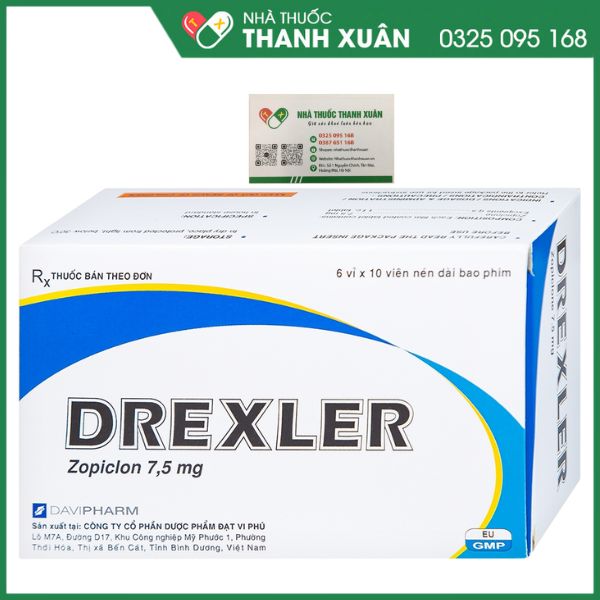 Drexler - Điều trị ngắn hạn chứng mất ngủ