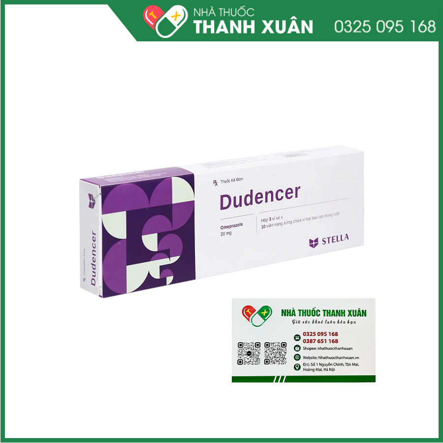 Dudencer thuốc giảm tiết acid dạ dày