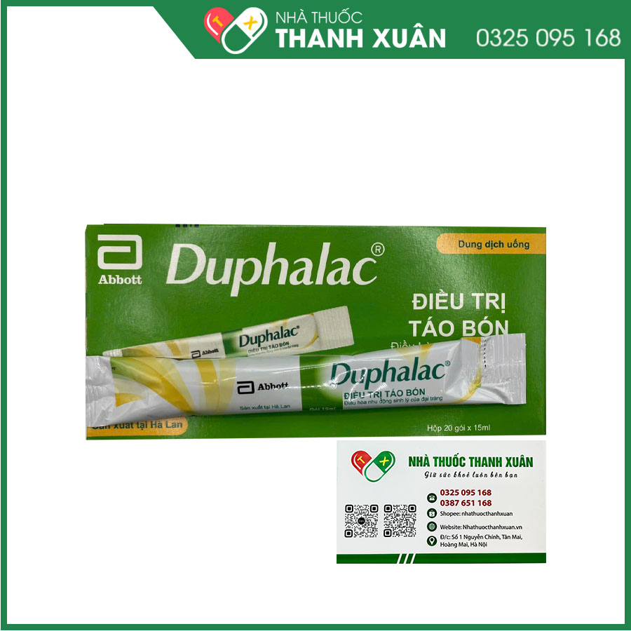Duphalac trị táo bón