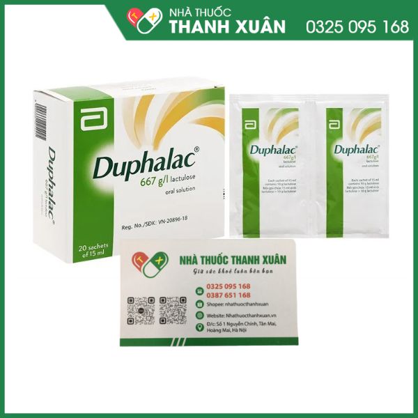 Duphalac trị táo bón