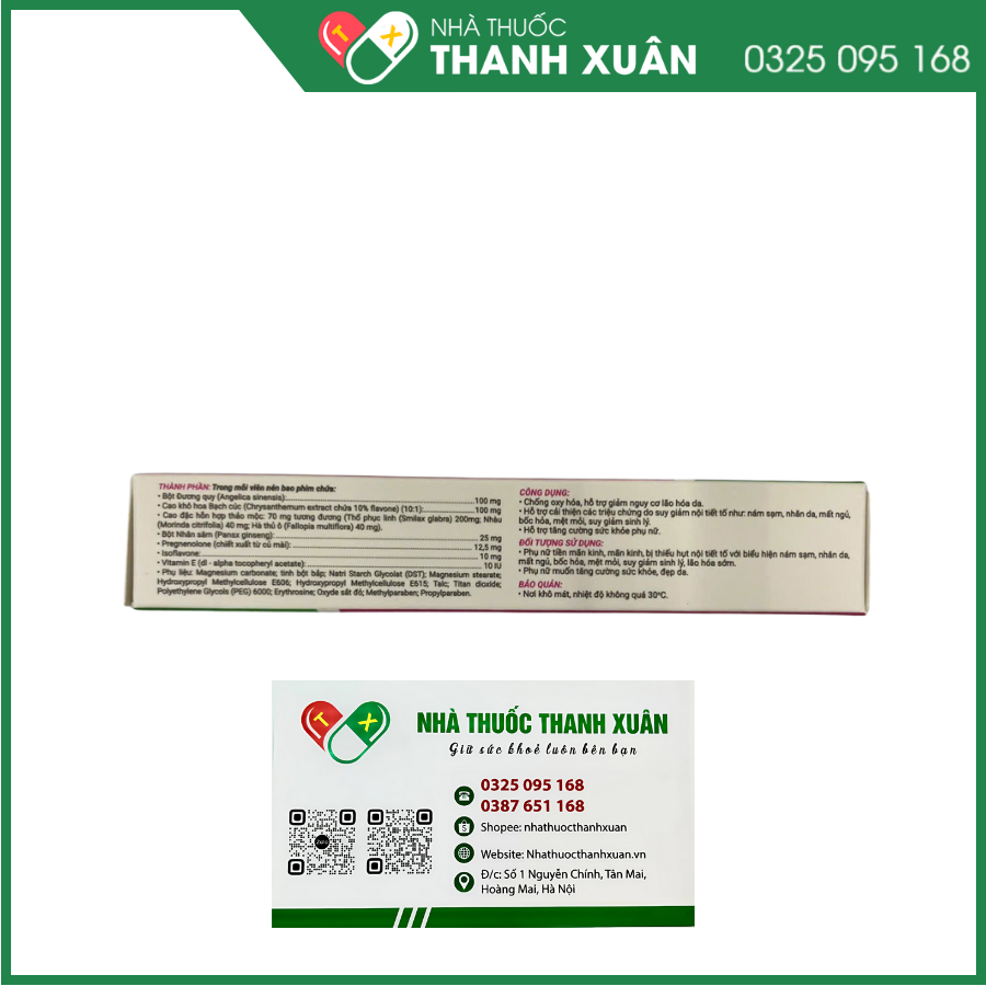 Viên uống Emmats hỗ trợ giảm nguy cơ lão hóa, cải thiện suy giảm nội tiết tố