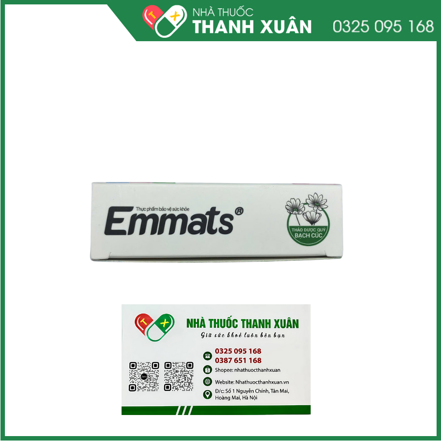 Viên uống Emmats hỗ trợ giảm nguy cơ lão hóa, cải thiện suy giảm nội tiết tố