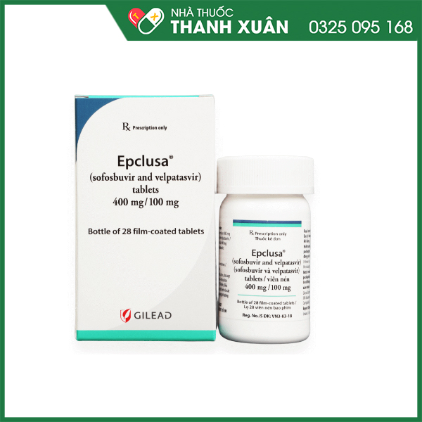Epclusa - thuốc điều trị viêm gan C