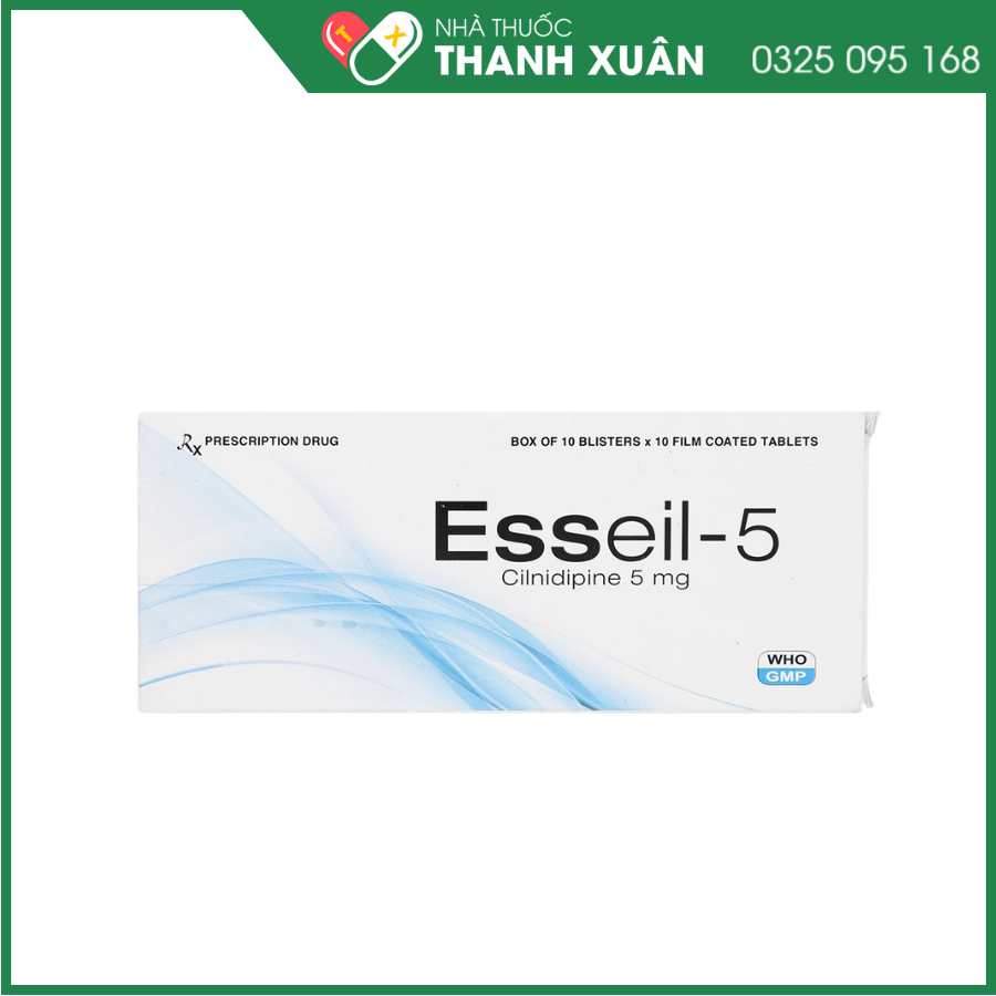 Thuốc Esseil-5 Davipharm điều trị tăng huyết áp