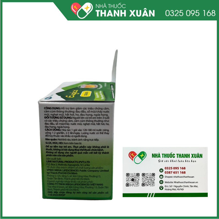 Eugica Cold &amp; Flu - Hỗ trợ làm giảm triệu chứng cảm, cảm cúm thông thường