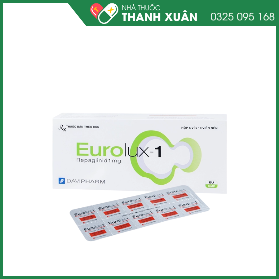 Eurolux-1 điều trị đái tháo đường tuýp 2