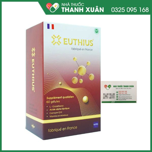 Euthius - Sản phẩm giúp tăng cường sức đề kháng