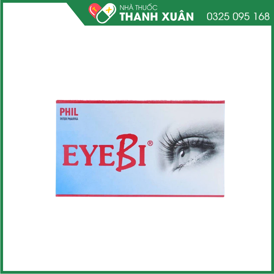 EyeBi cải thiện thị lực, đục thuỷ tinh thể, quáng gà