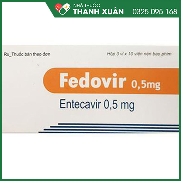 Fedovir điều trị nhiễm virus viêm gan B mạn tính