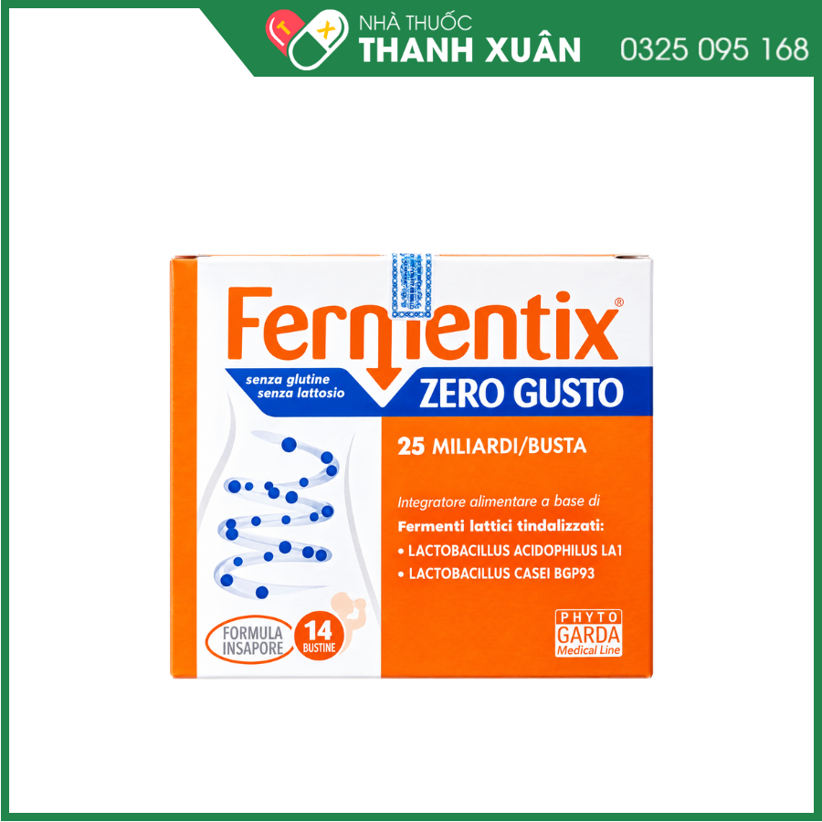 Fermantix Zerogusto - Giúp cải thiện tình trạng rối loạn tiêu hoá