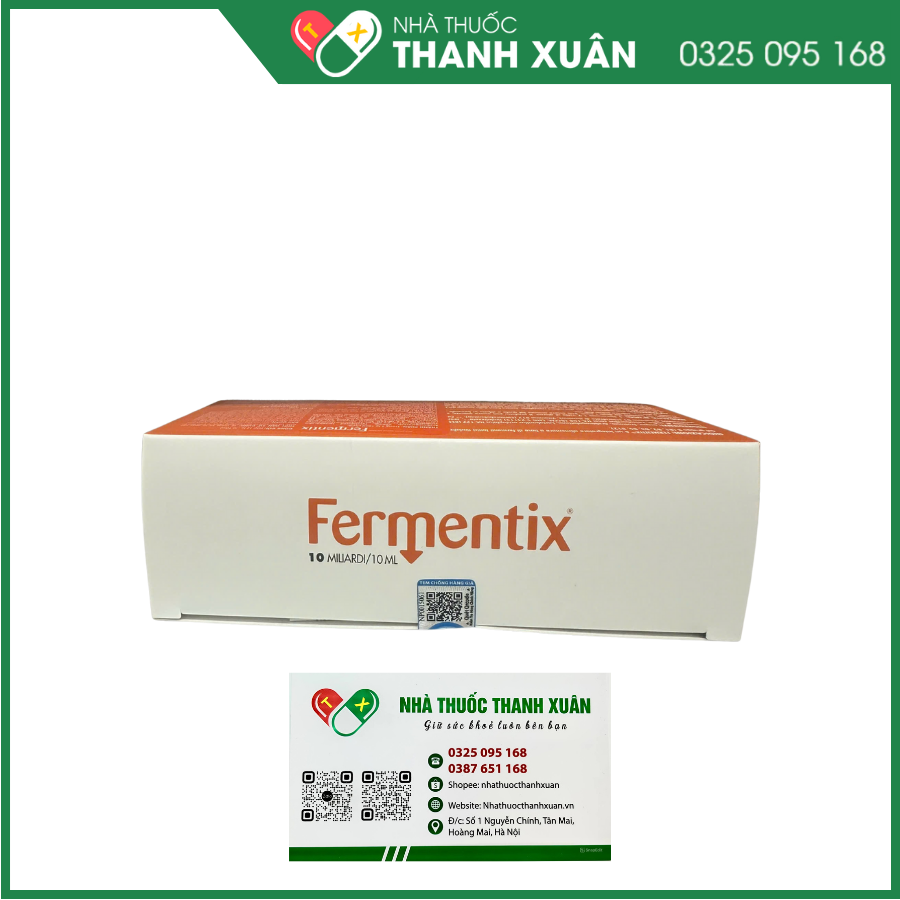 Fermentix - Men vi sinh trị rối loạn tiêu hóa hiệu quả