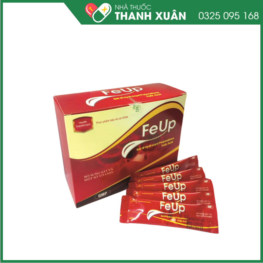 Feup bổ sung sắt và một số vitamin cho cơ thể