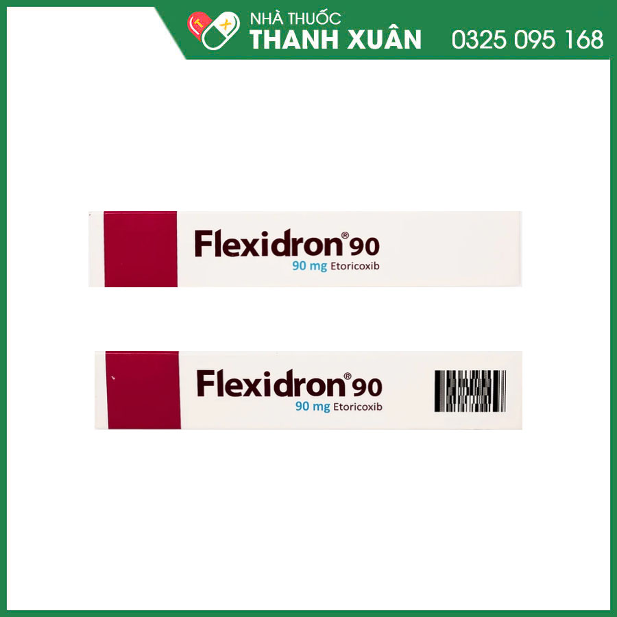 Flexidron 90 Thuốc giảm đau chống viêm trong các trường hợp viêm xương khớp