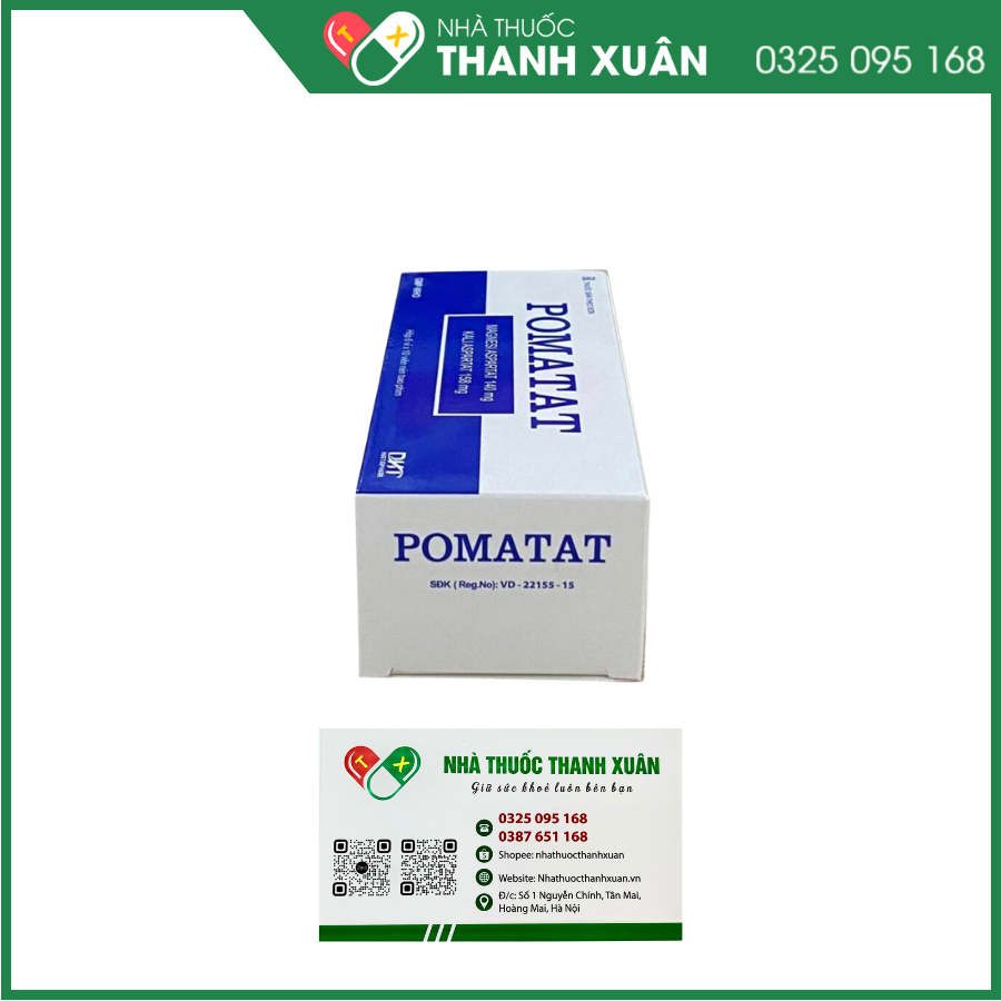 Thuốc Fomatat điều trị đau thắt ngực, nhồi máu cơ tim và phòng ngừa mất điện giải