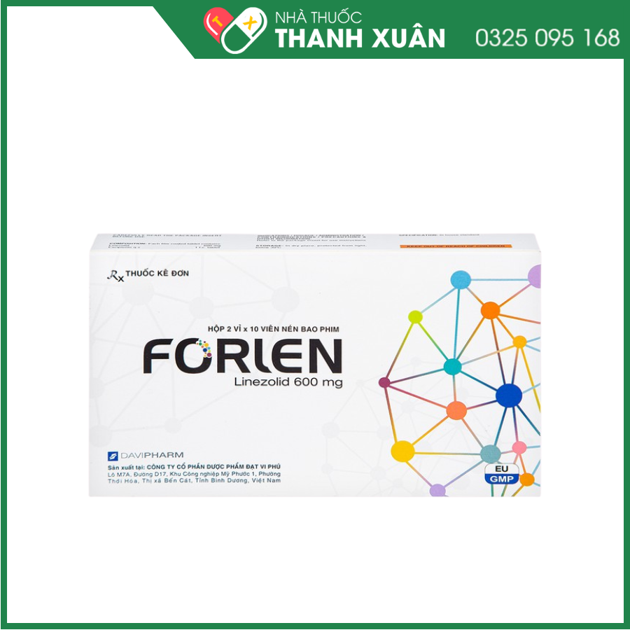Thuốc Forlen Davipharm điều trị nhiễm trùng