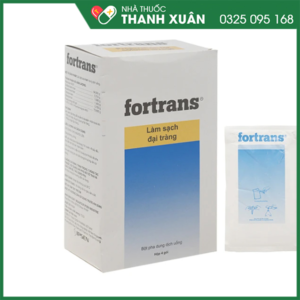 Thuốc Fortrans - Giúp làm sạch đại tràng hiệu quả trước khi nội soi