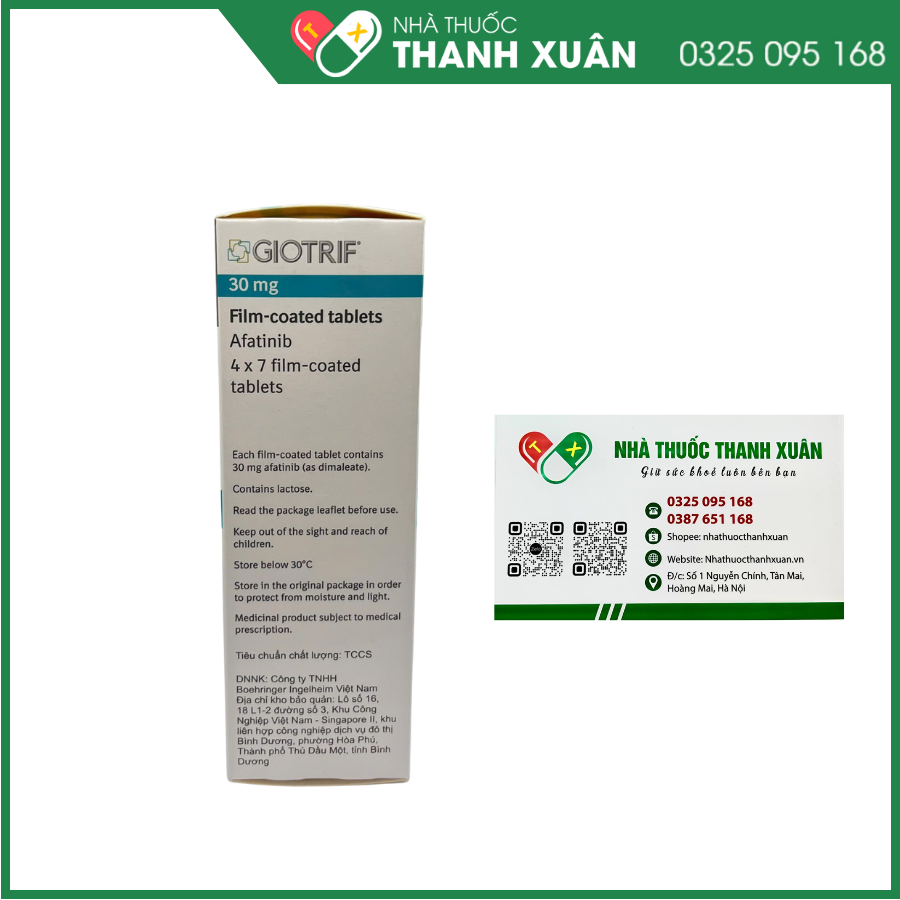 Giotrif thuốc điều trị ung thư phổi