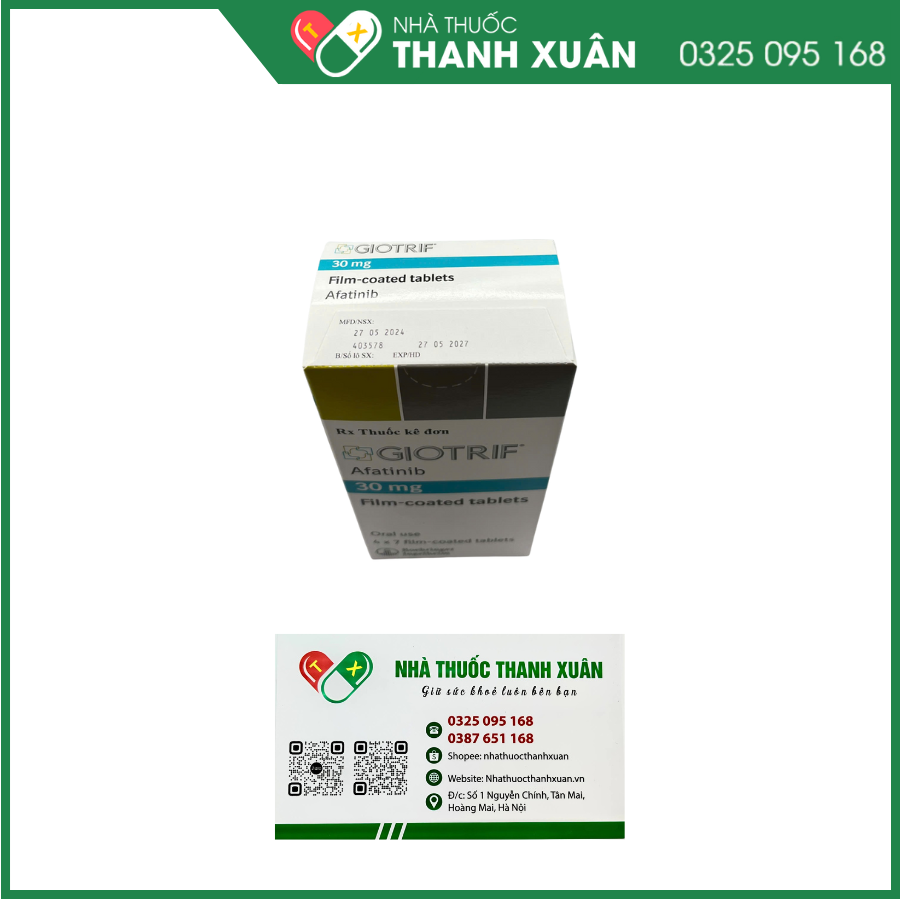 Giotrif thuốc điều trị ung thư phổi