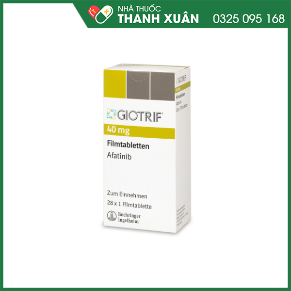 Giotrif thuốc điều trị ung thư phổi