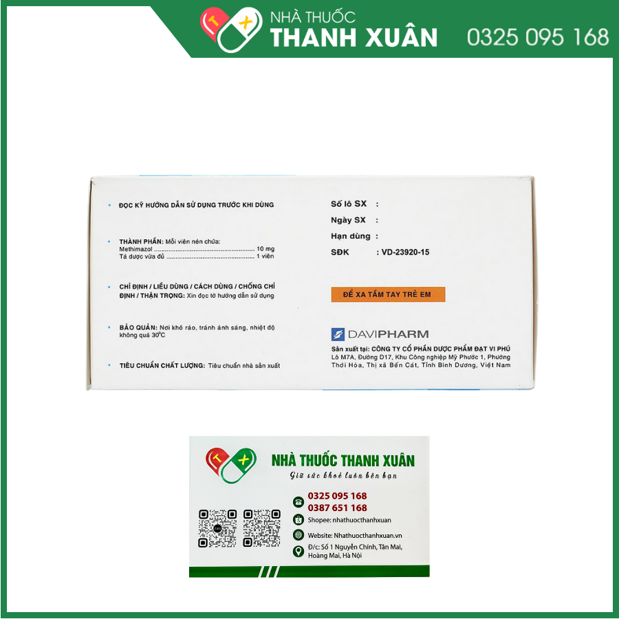 Glockner-10 điều trị triệu chứng cường giáp