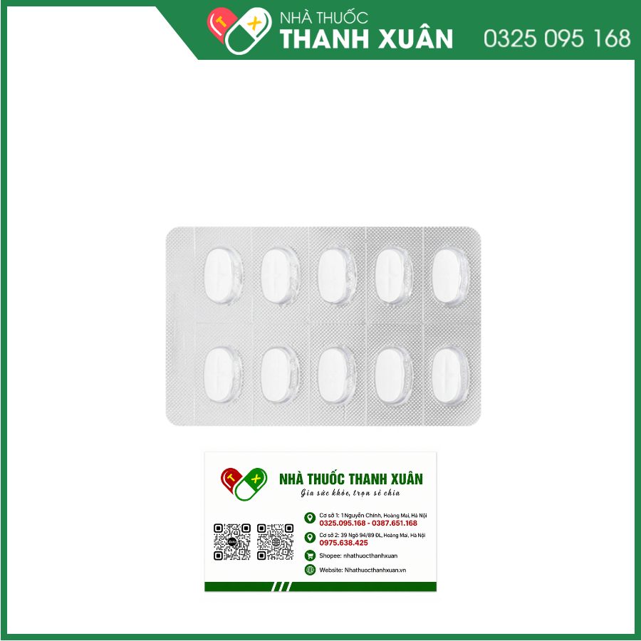 Glumeform 500 trị đái tháo đường tuýp 2 không phụ thuộc insulin